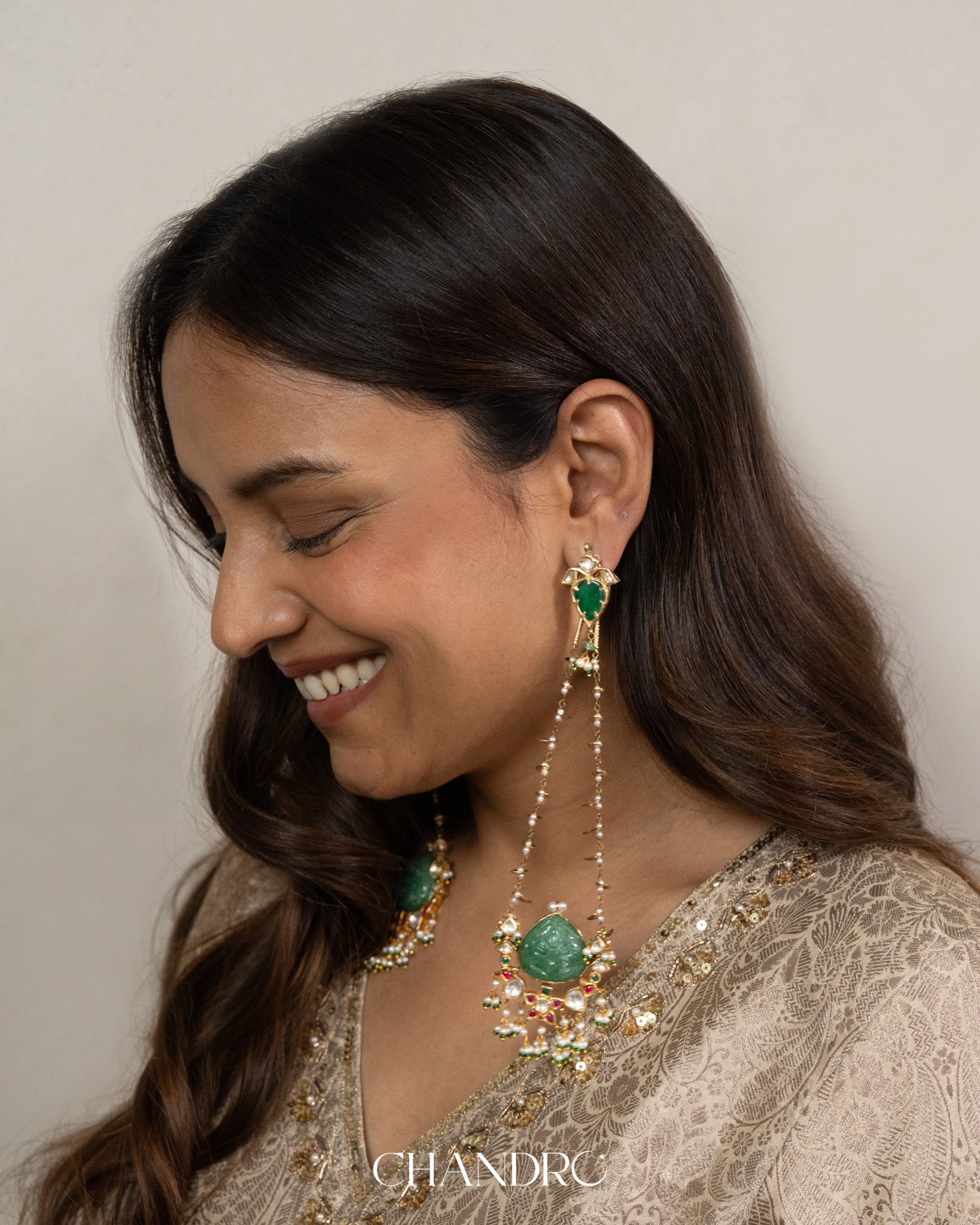 Zamrud Kashmiri Danglers