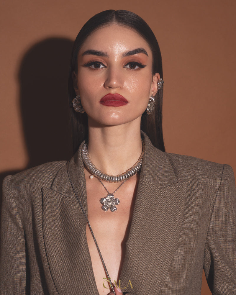 MINI POM POM PENDANT