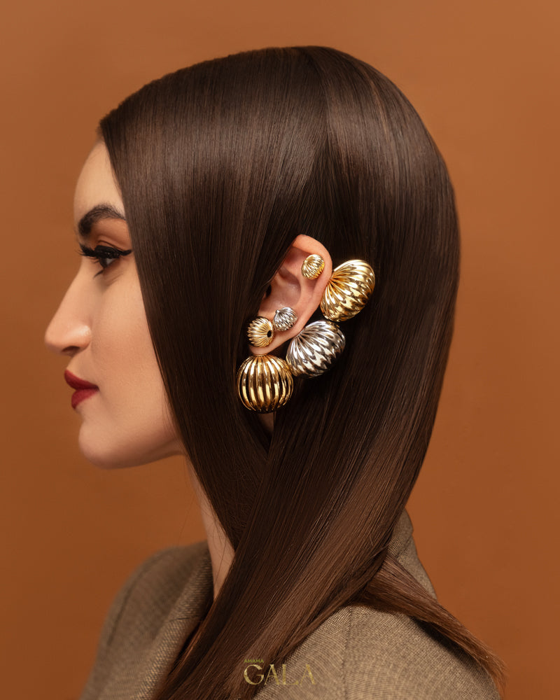 Mini Maxima Front Back Earrings