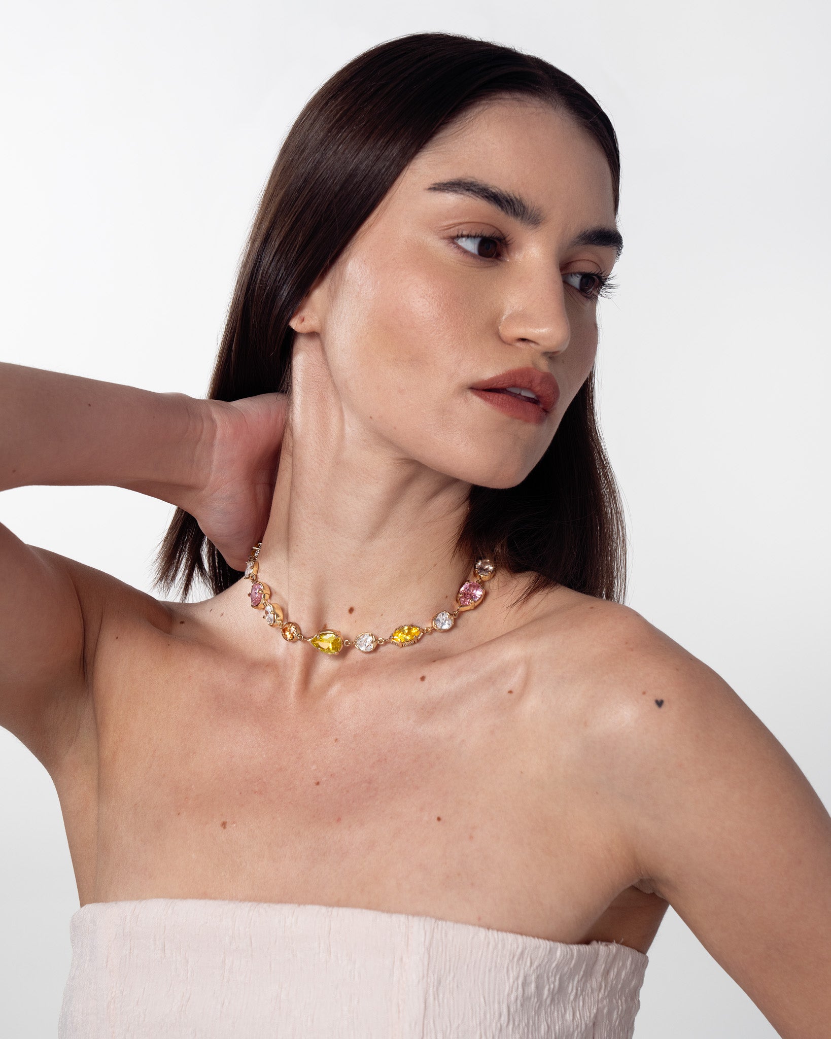 Cloud Burst Linear Choker