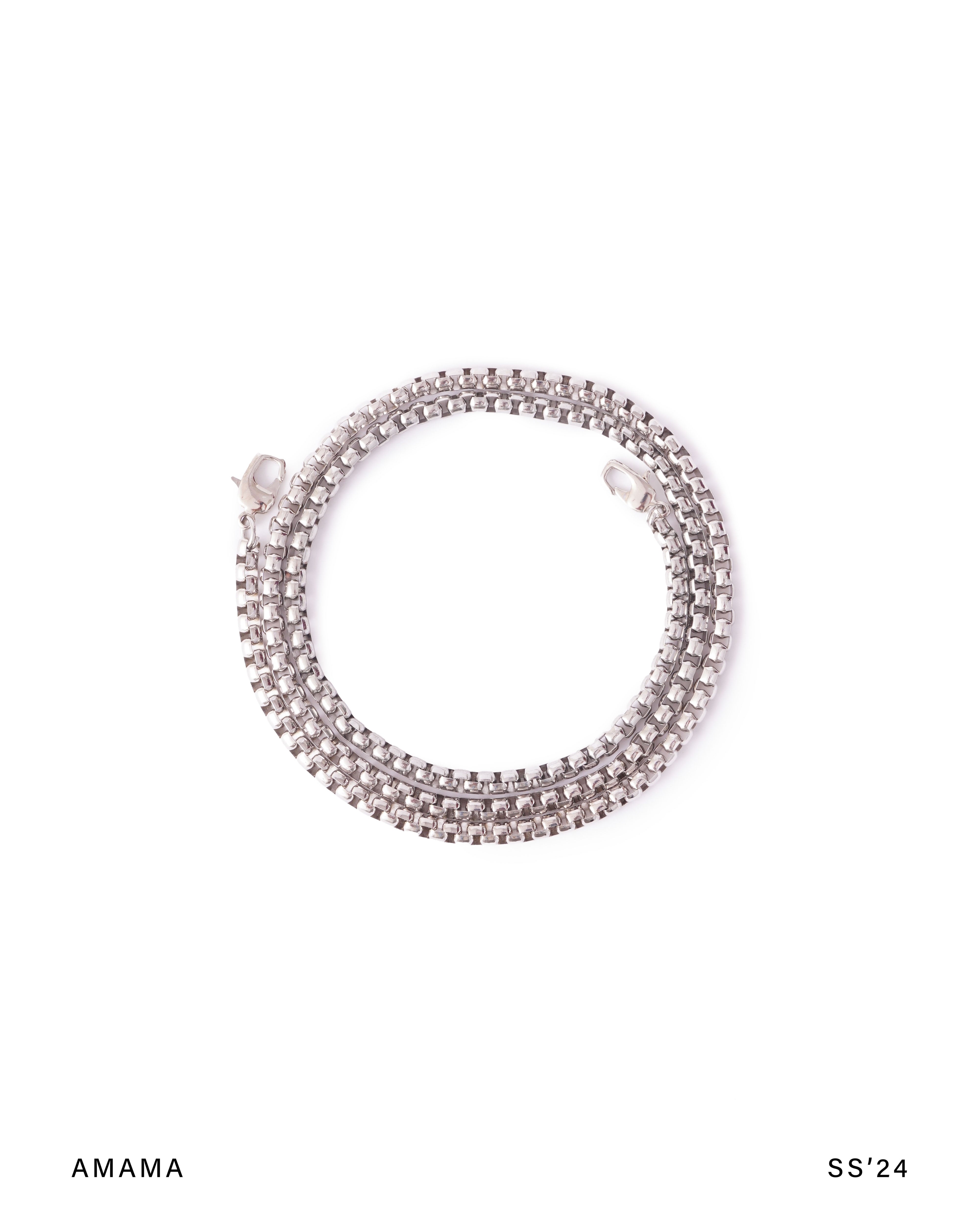 Luna Plaided Clutch In Rainbow