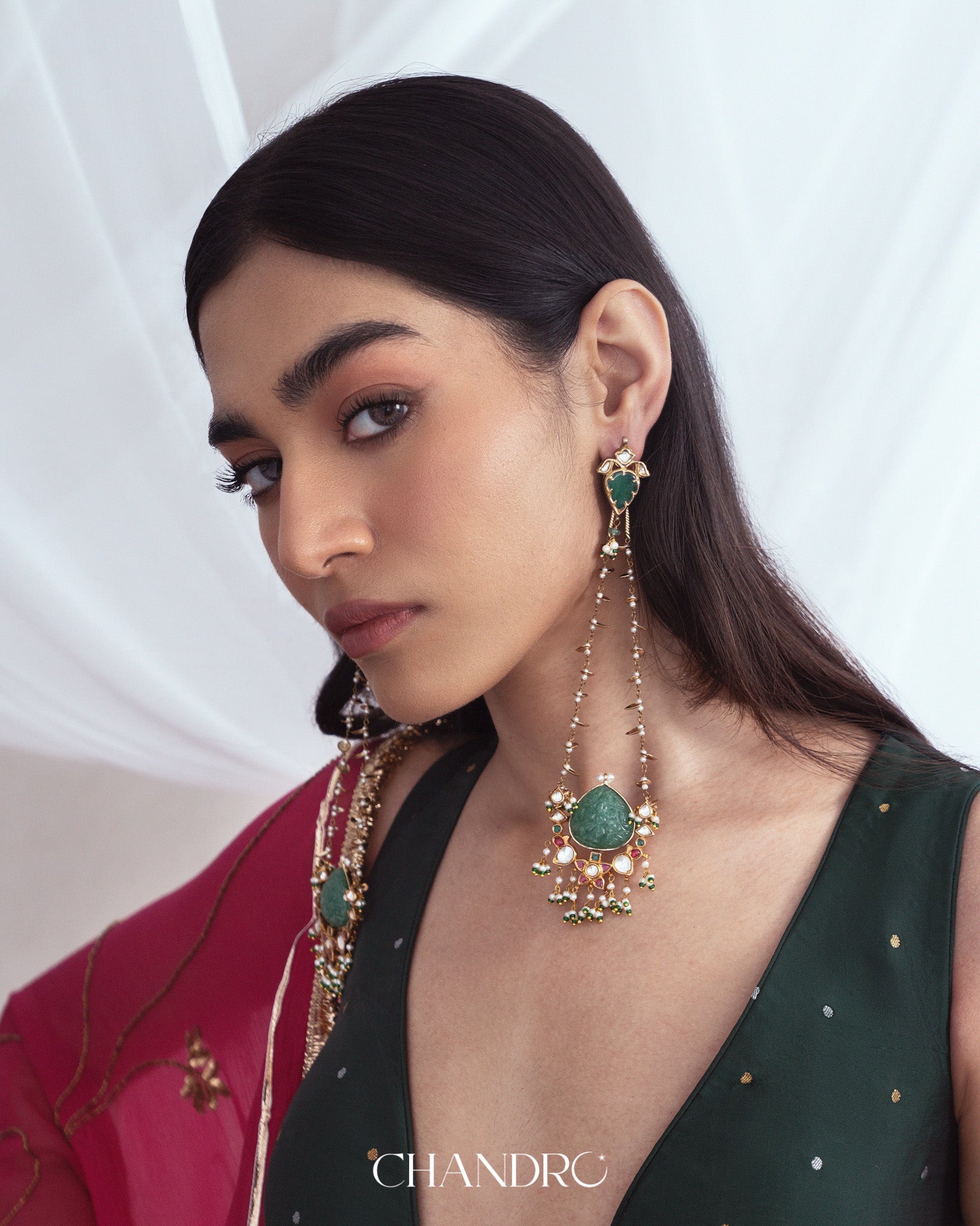 Zamrud Kashmiri Danglers