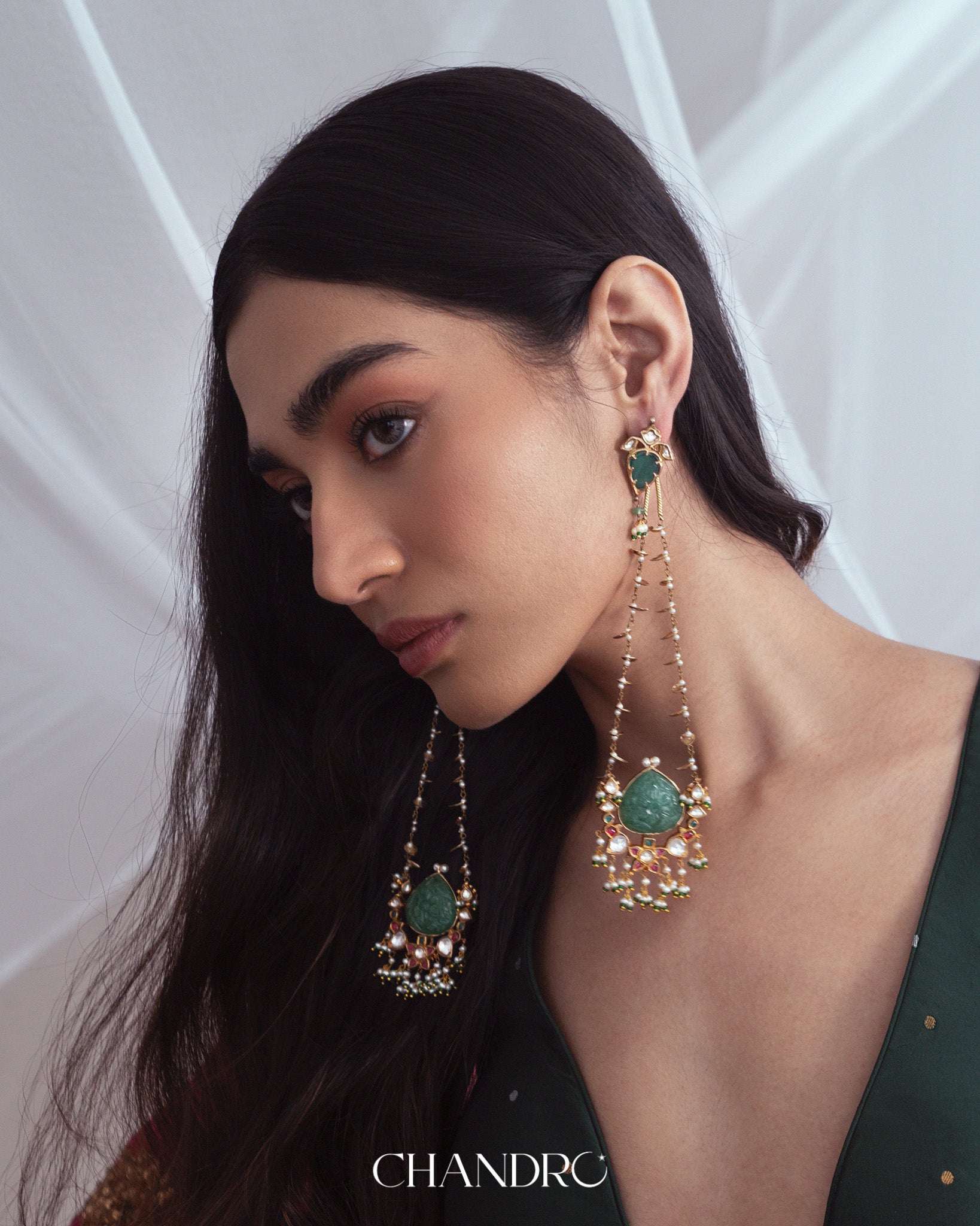 Zamrud Kashmiri Danglers