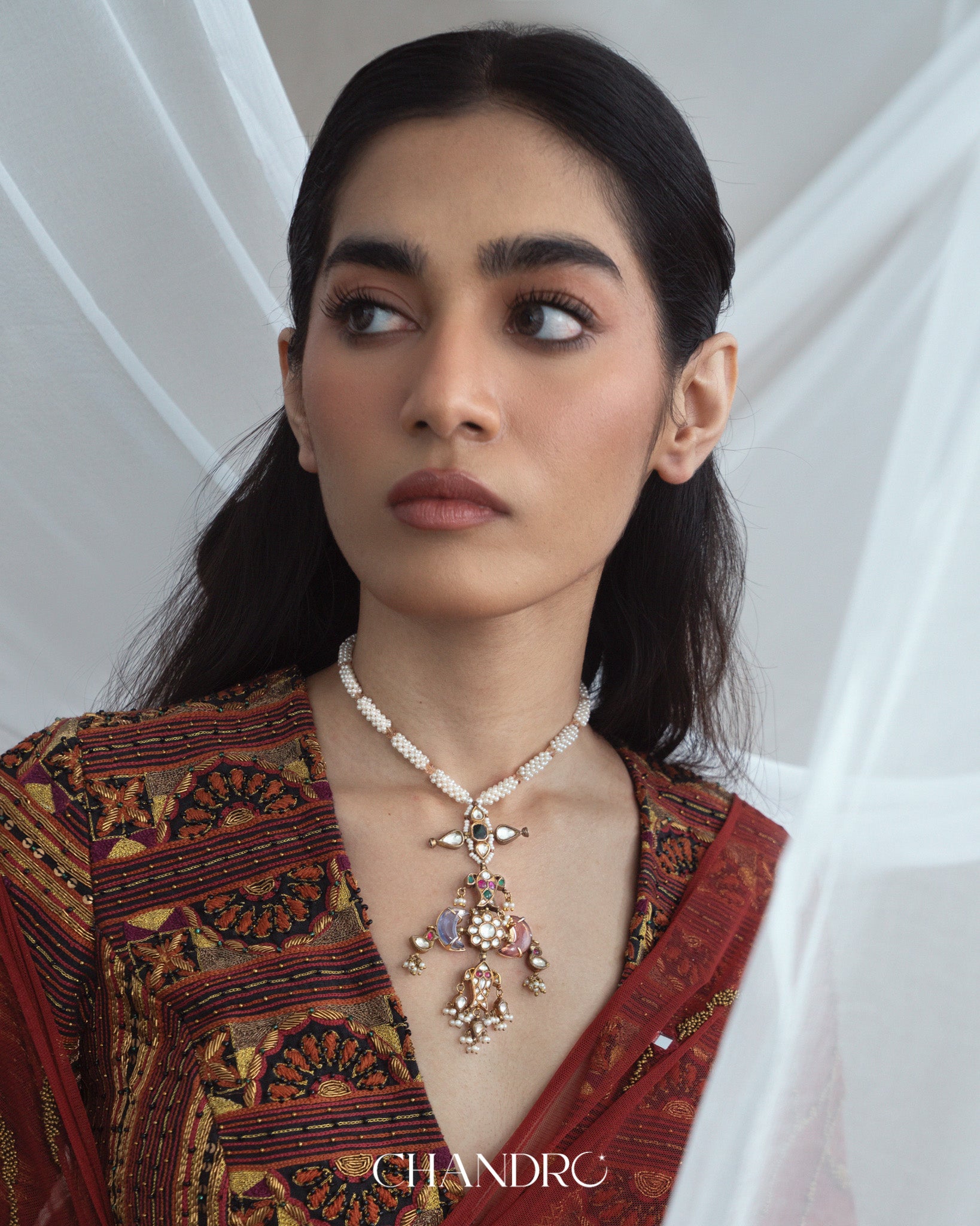 Amethyst Meen Necklet