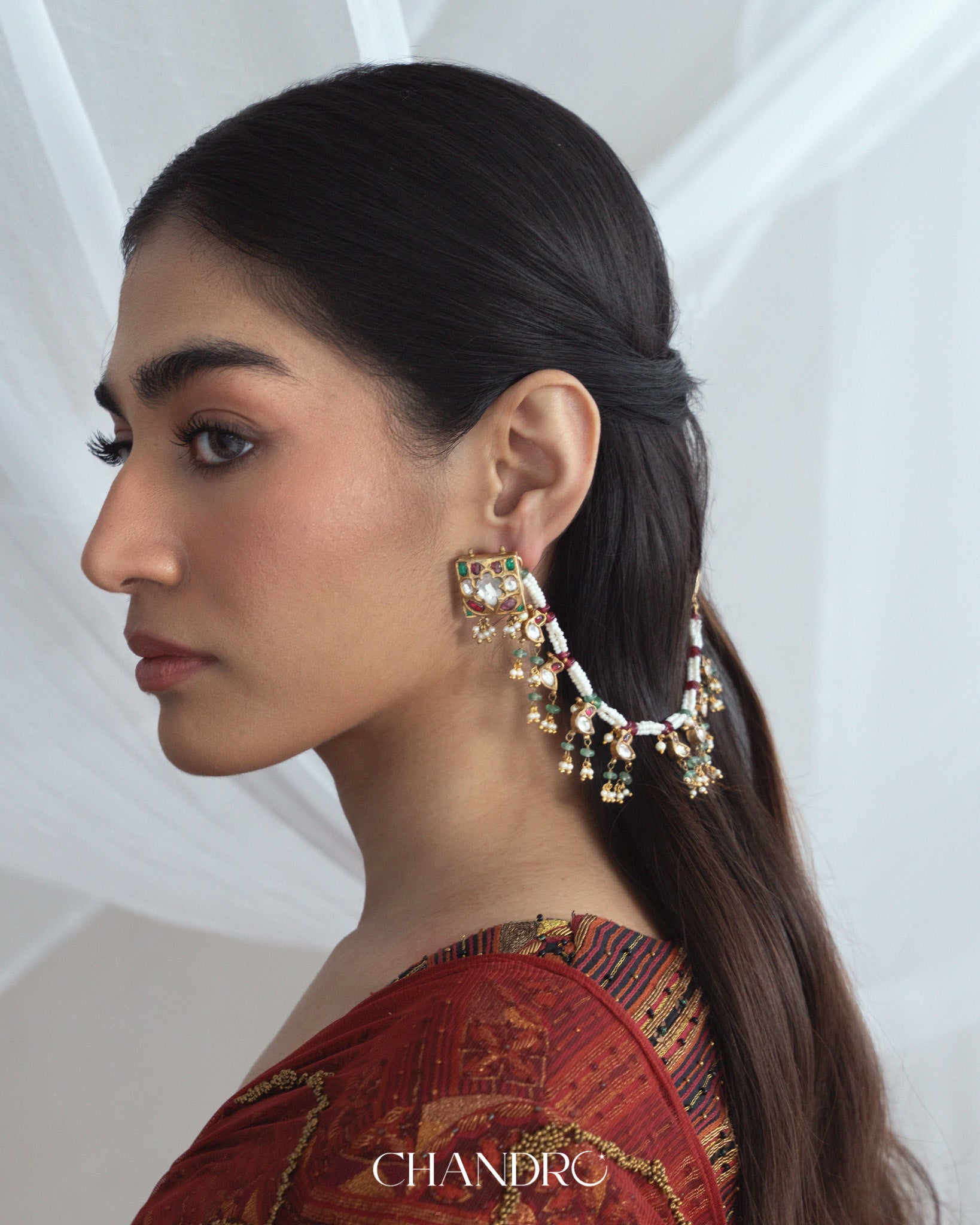 Solomon Rangoli Earrings