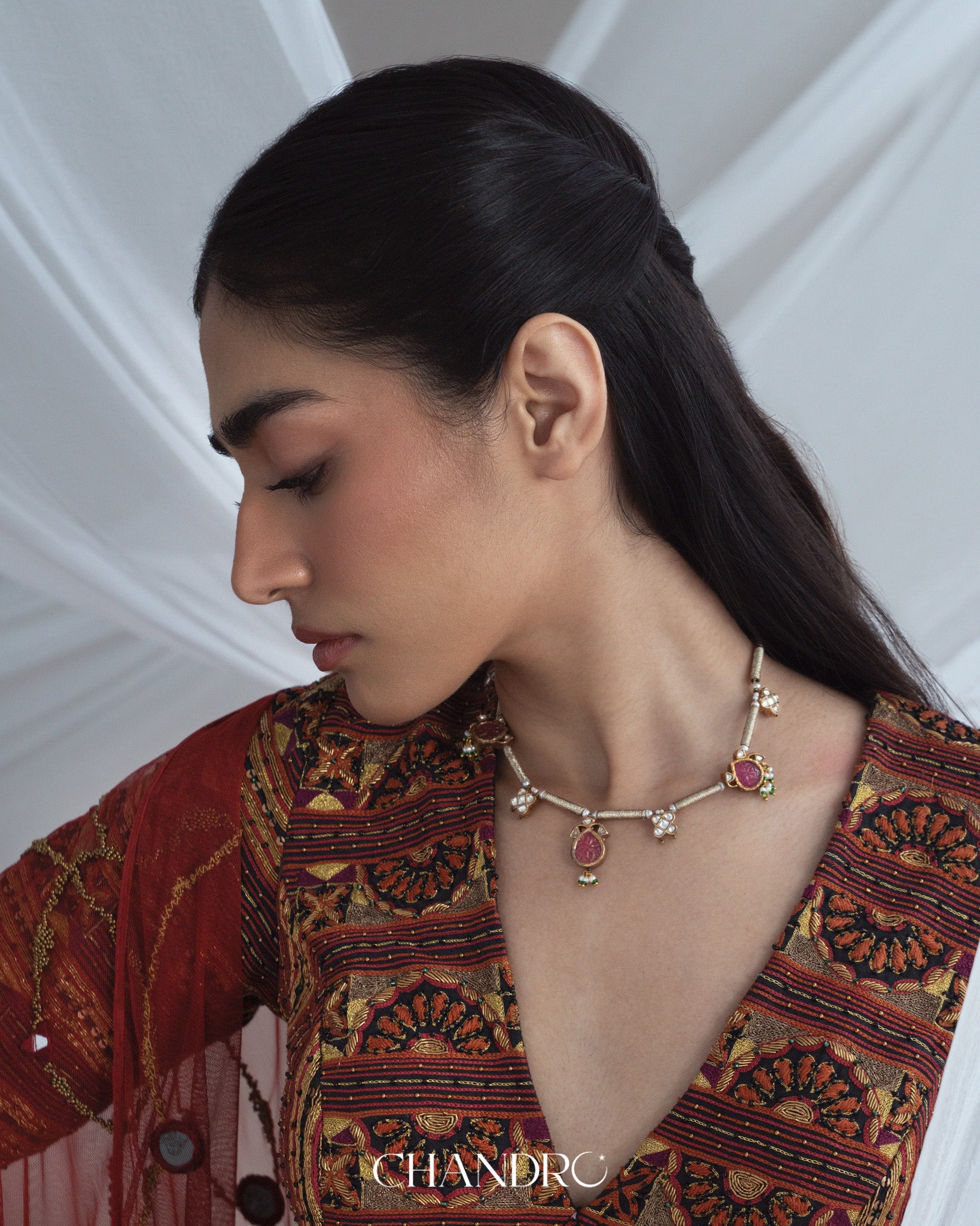 Golden Sutra Necklace