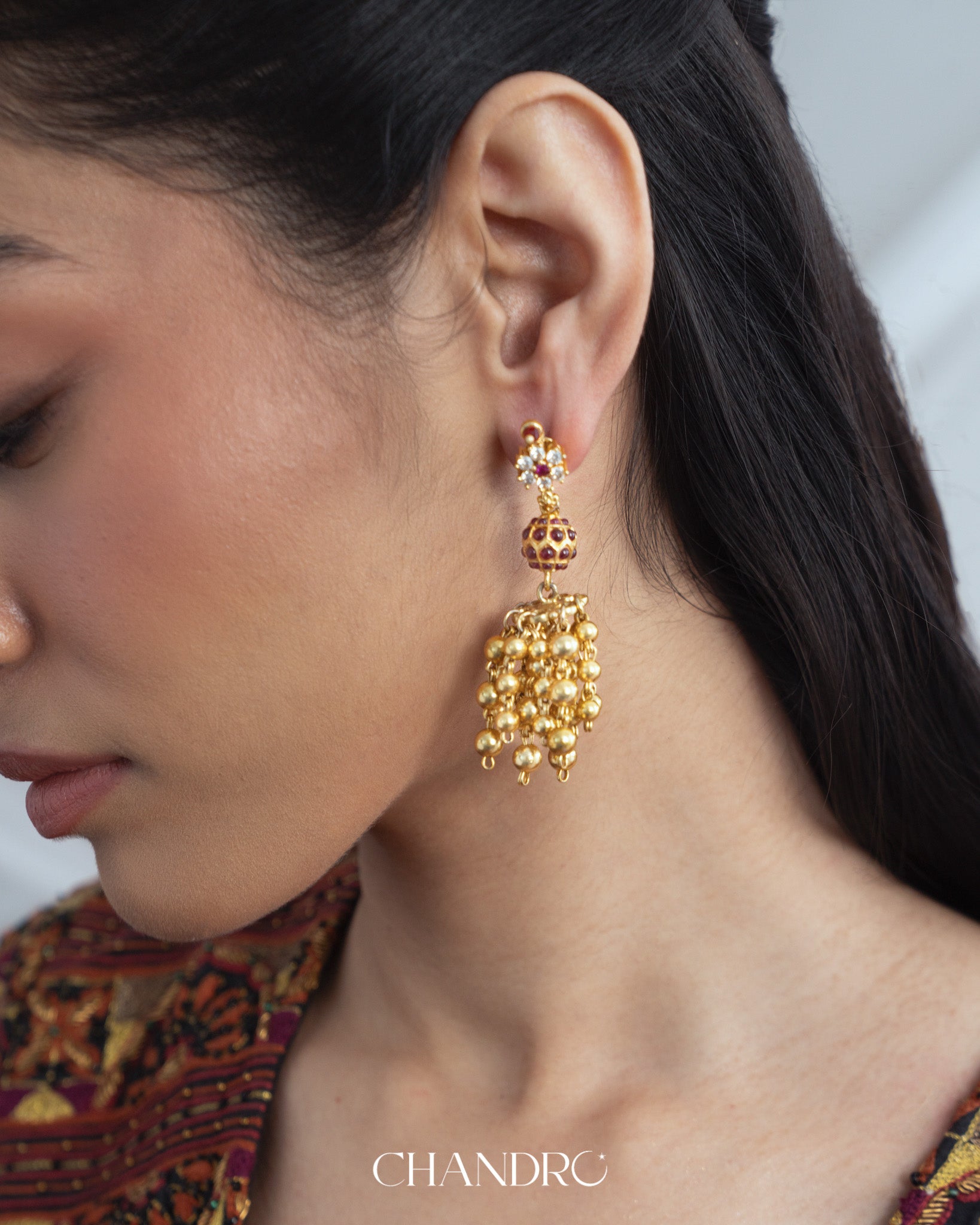 Indira Boonde Earrings