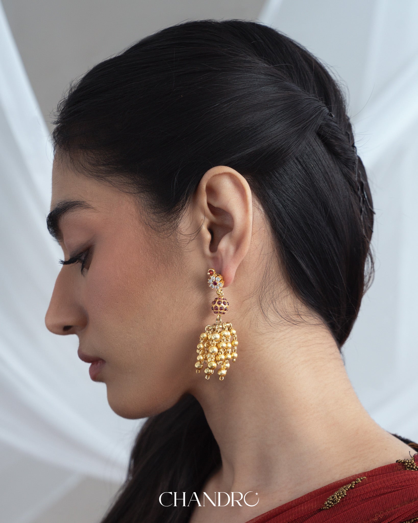 Indira Boonde Earrings