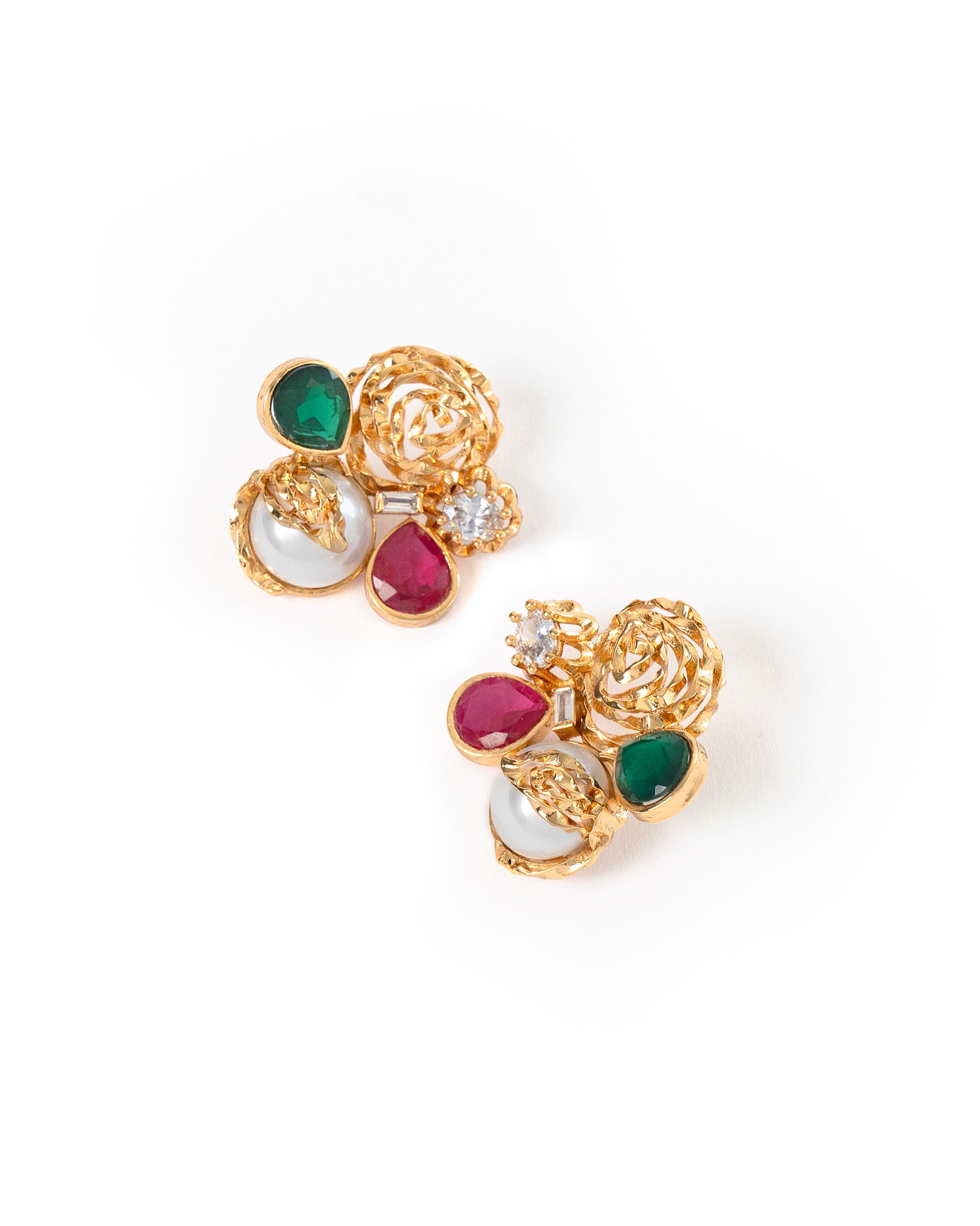 Not Your Rose Gemstone Studs