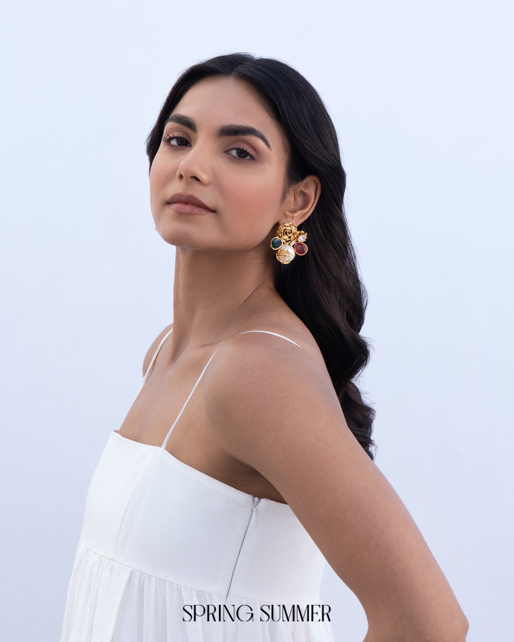 Not Your Rose Gemstone Studs