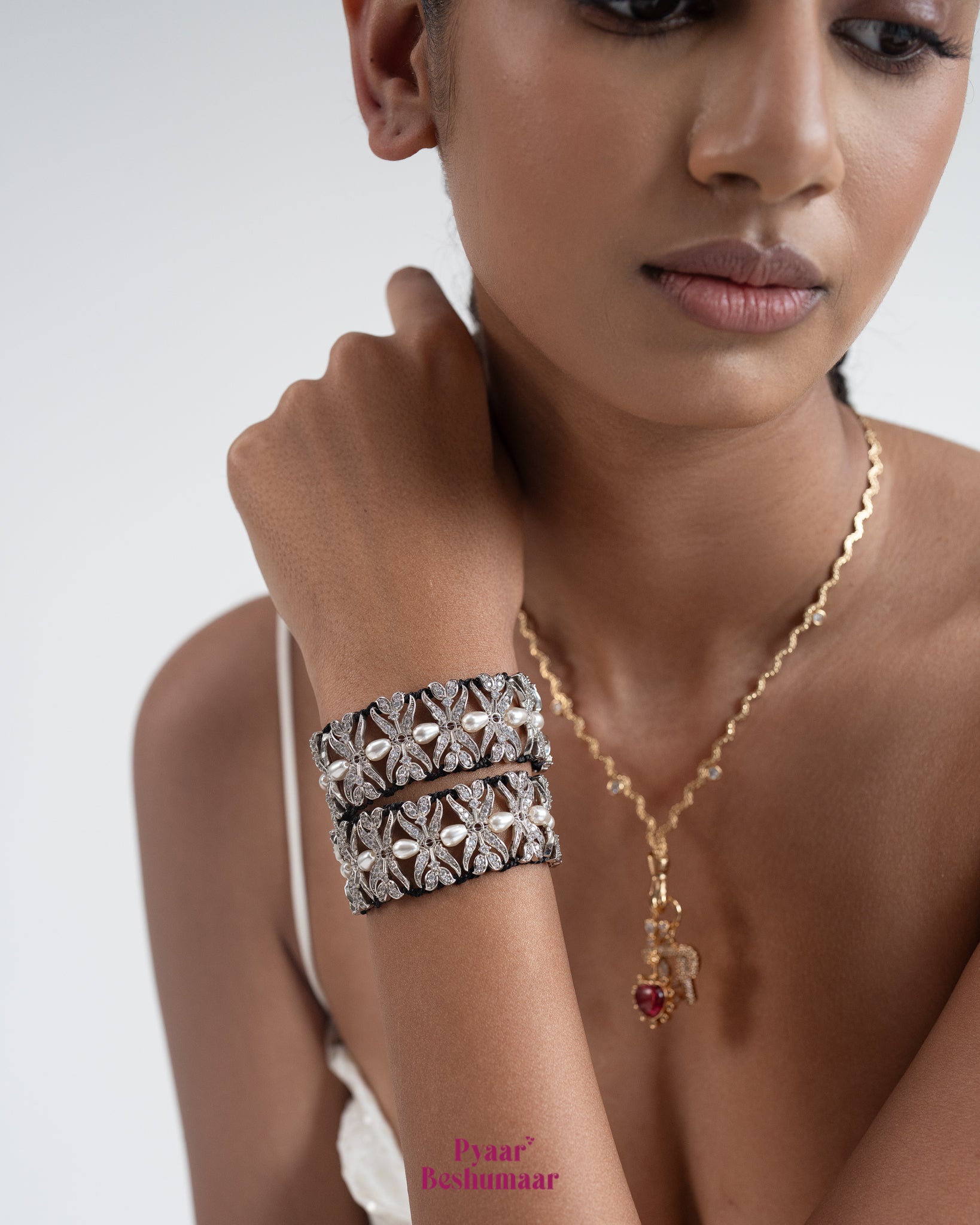 Diamantine Trellis Bracelet