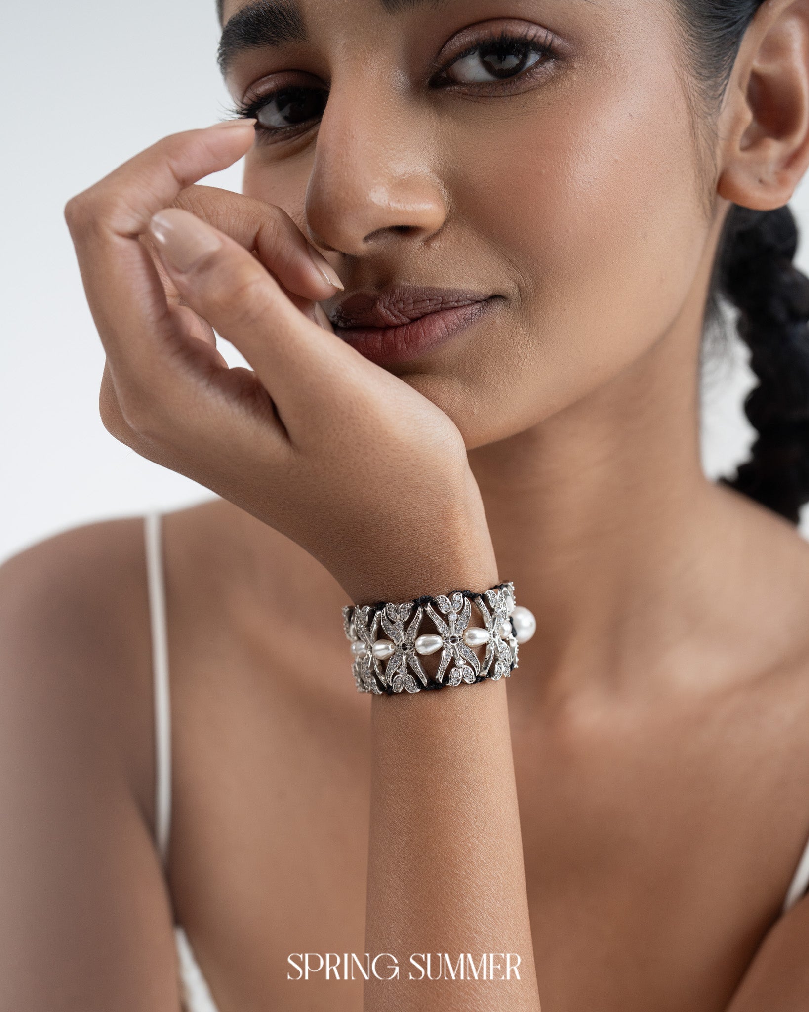 Diamantine Trellis Bracelet