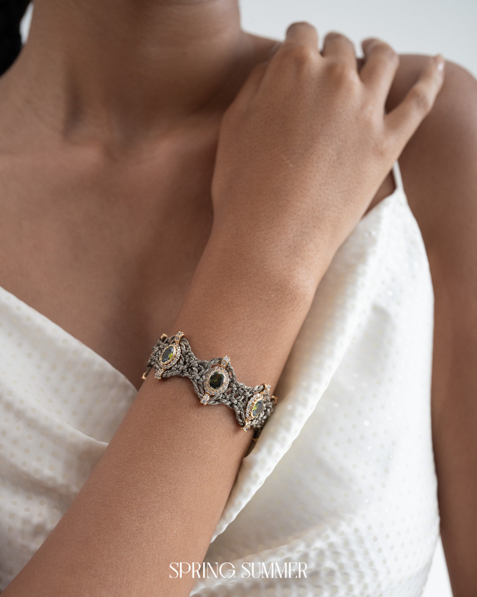 Aztec Olive Bracelet