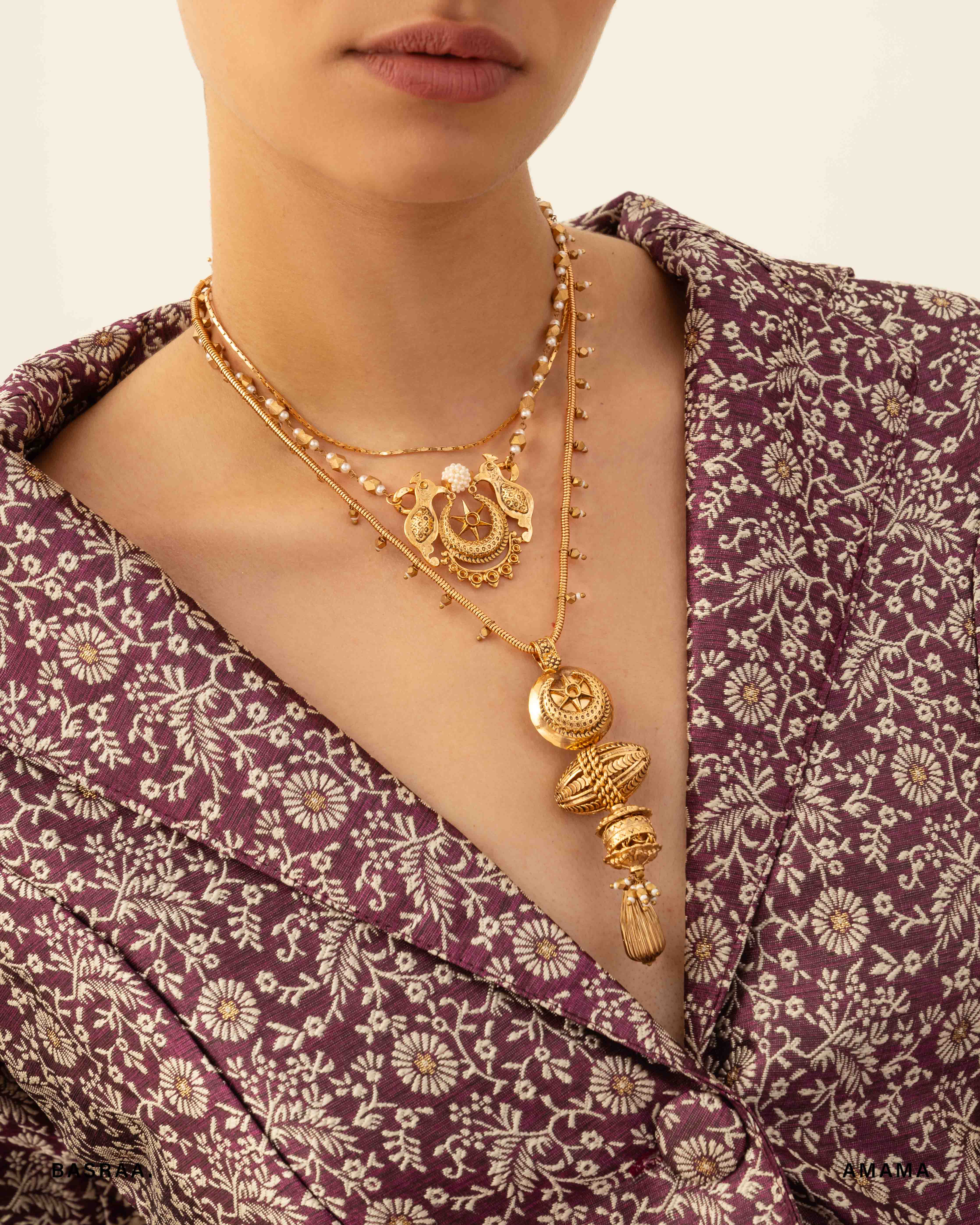 Sakhi Sitara Layered Pendant