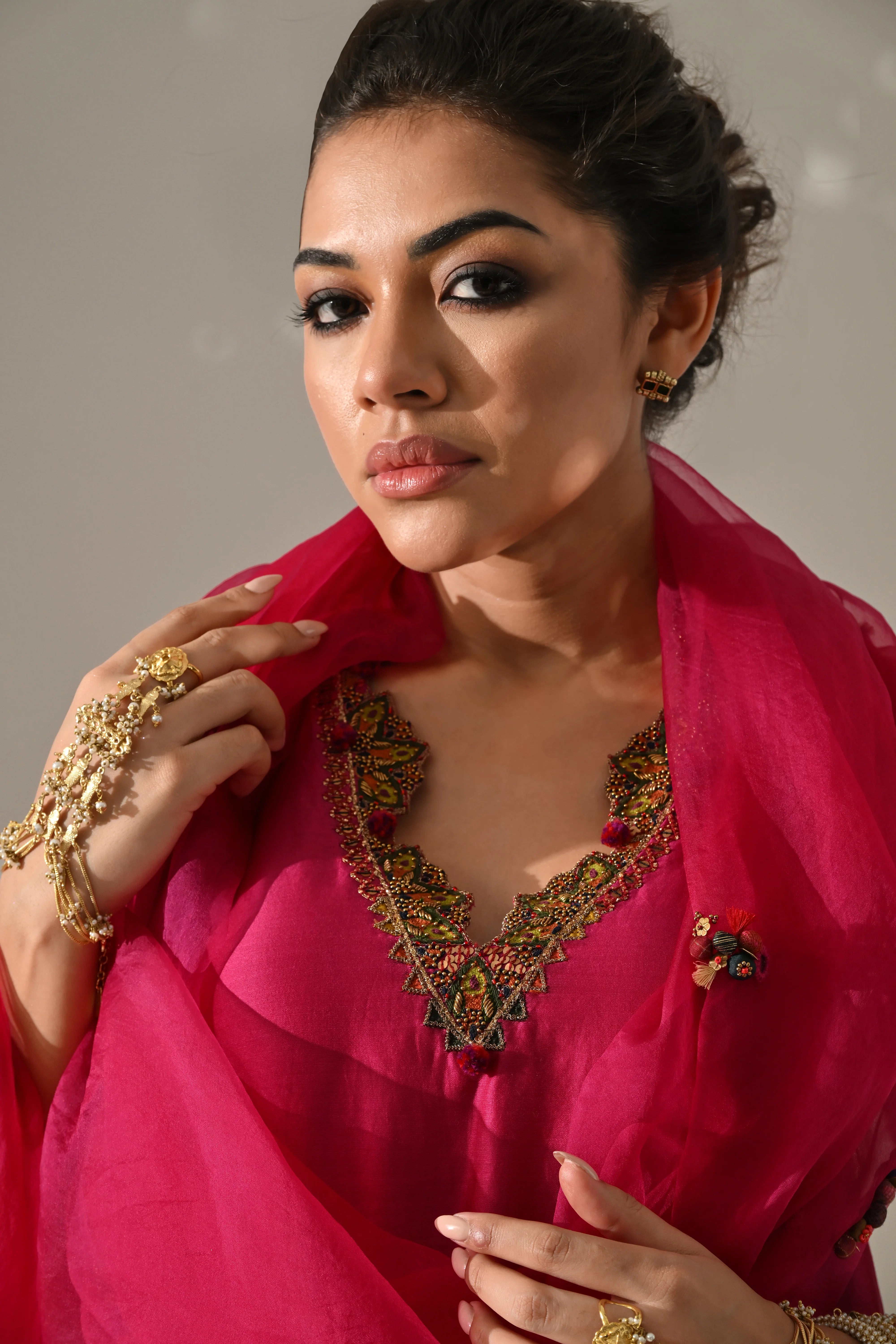 Pashmina Hathphool (Single Piece)