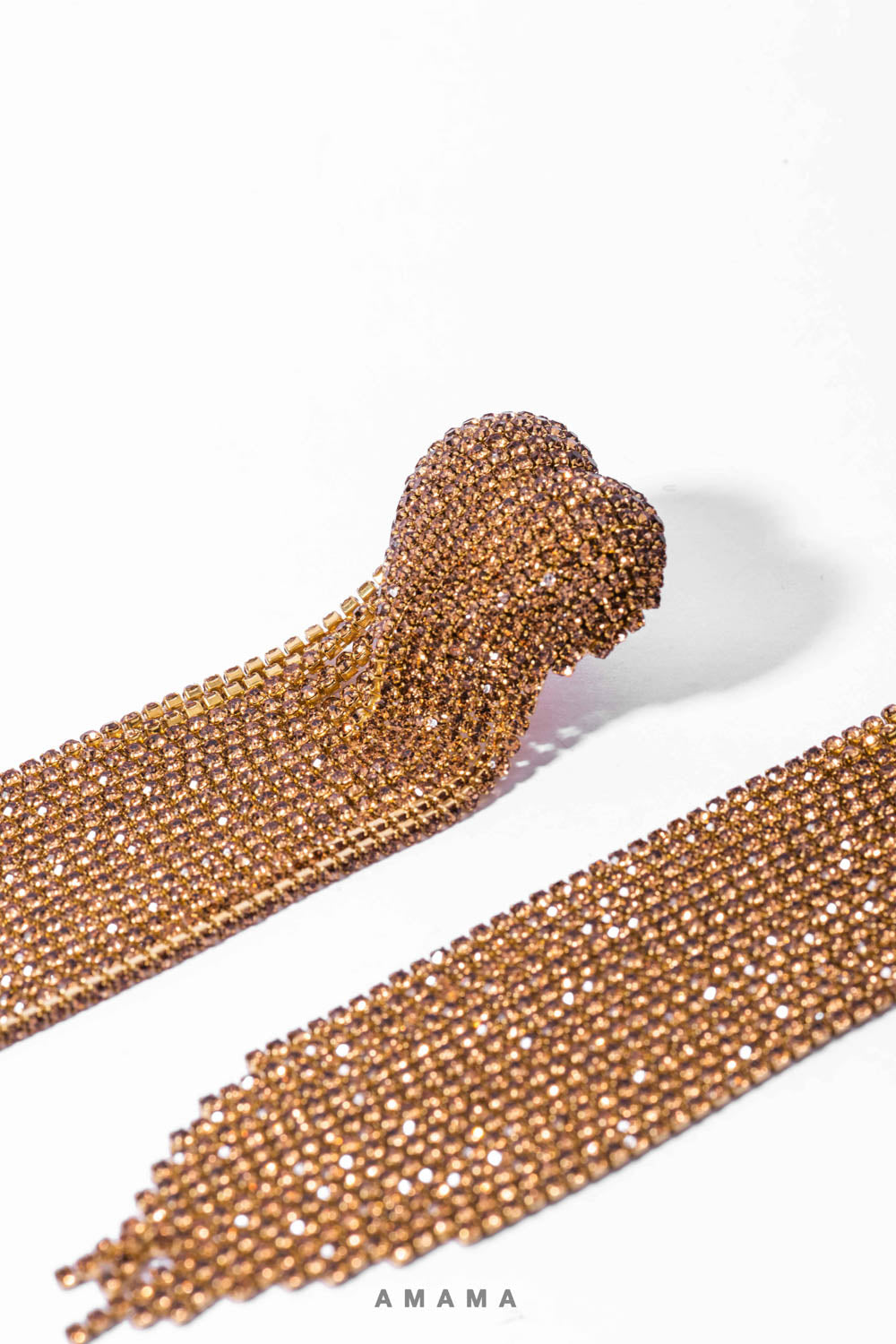 Eleanor Danglers In Champagne Gold