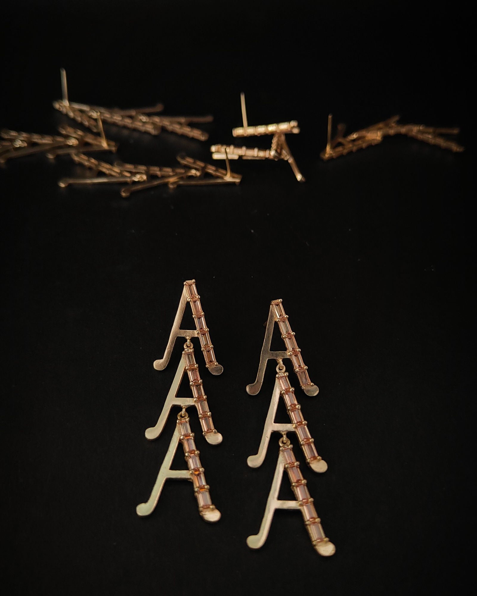 Triple Ace Delight Earrings