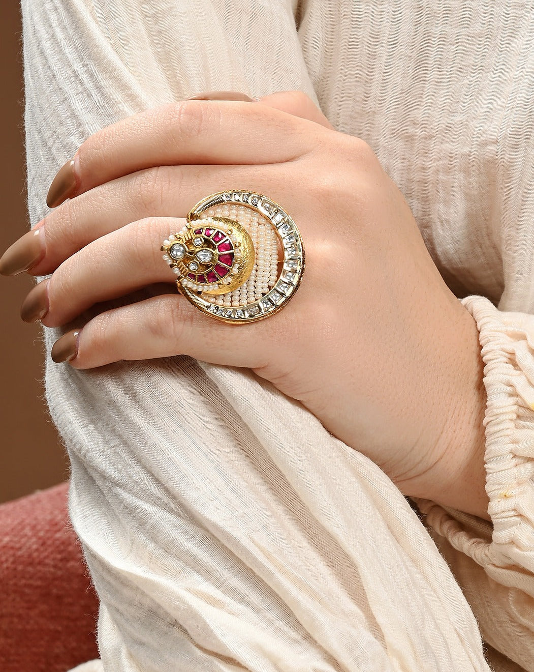 Divine Ruby Ring