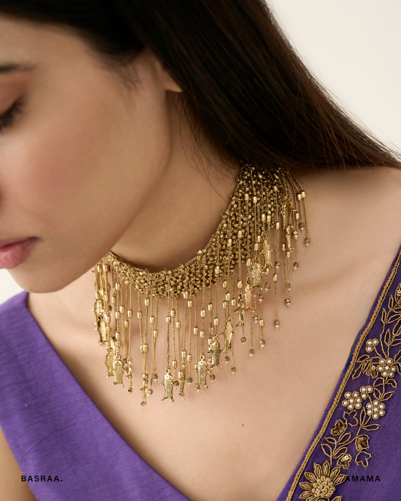 Choker Necklace for women Gold