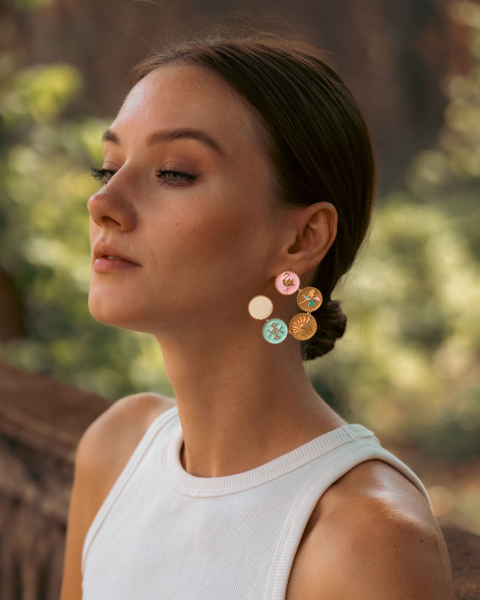 Nostalgic Charm Hoops