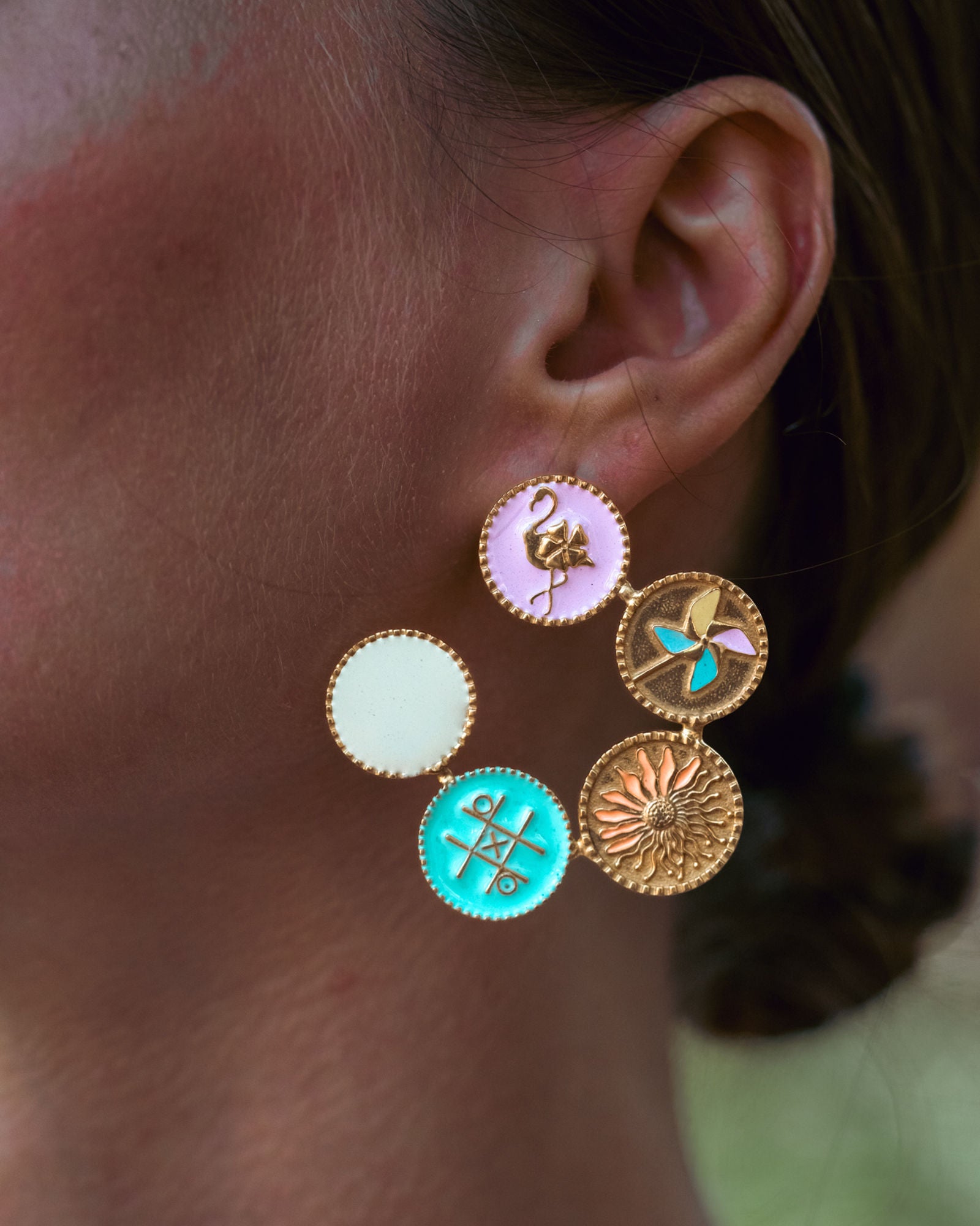 Nostalgic Charm Hoops