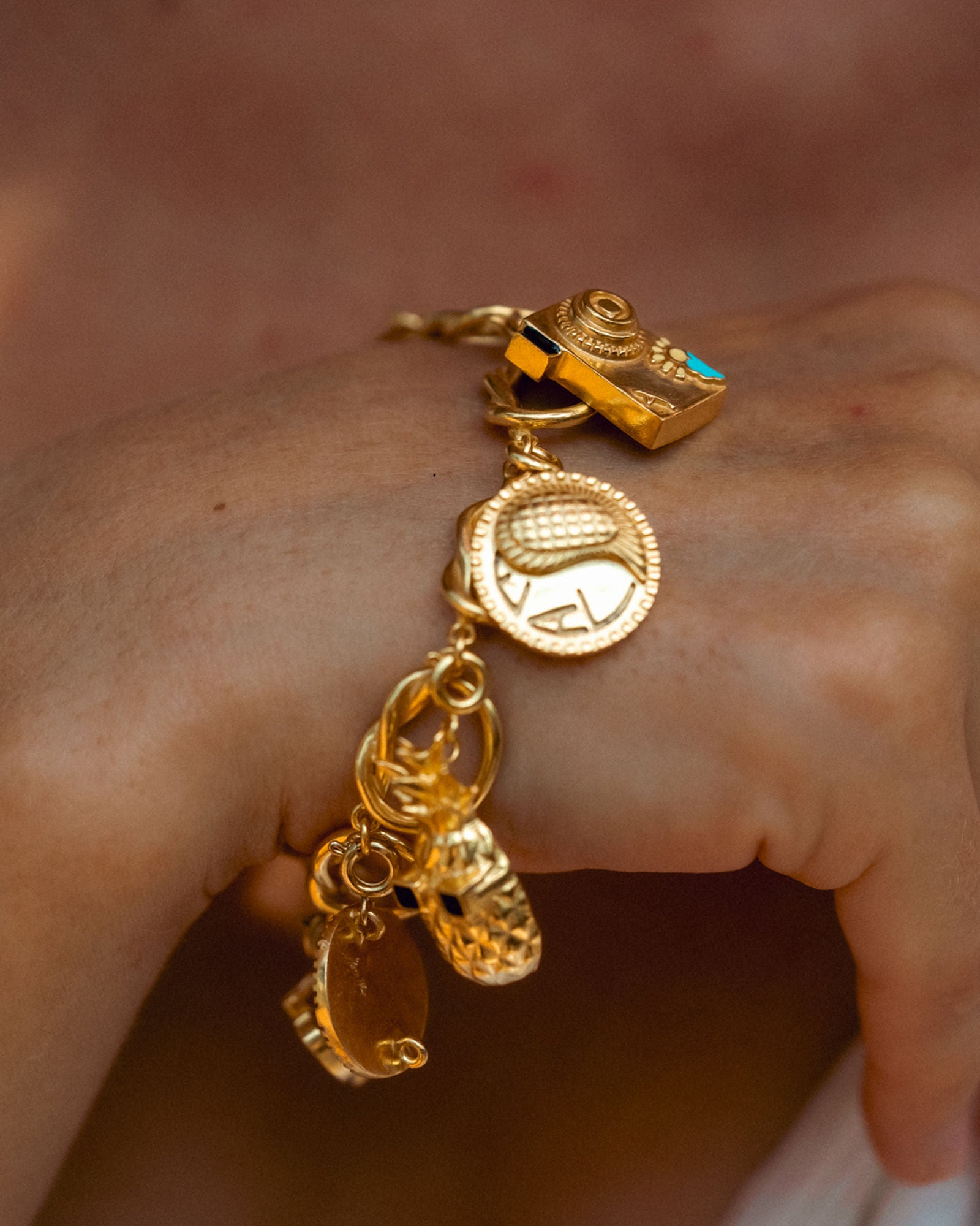 Nostelgic Charm Bracelet