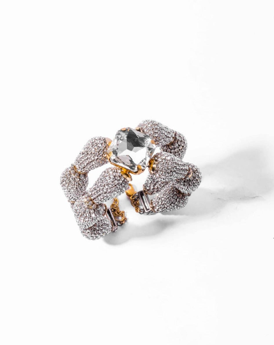 Pyrus Bracelet In Sparkling White Amama