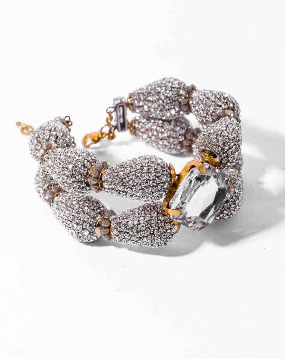 Pyrus Bracelet In Sparkling White Amama