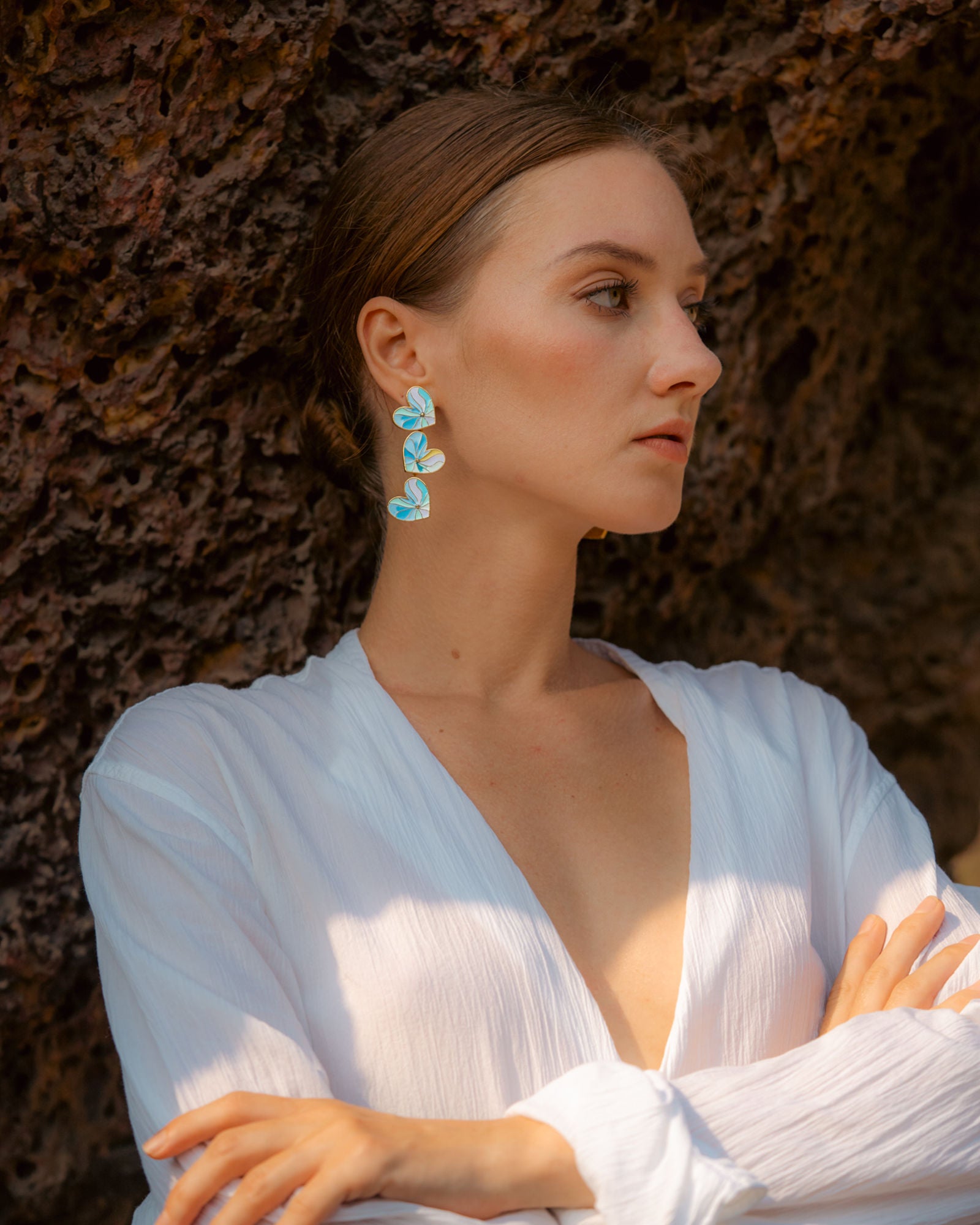 Sweet Heart Pastel Earrings