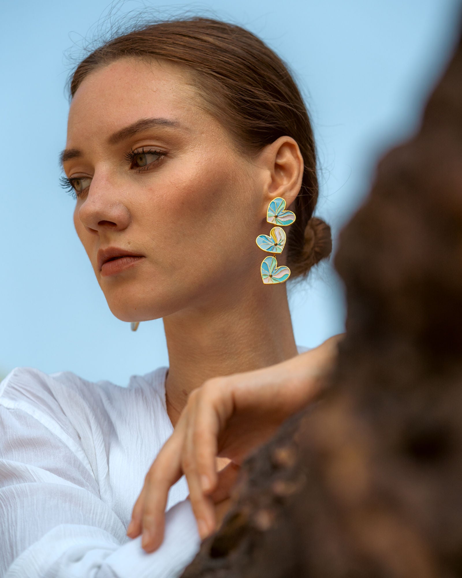 Sweet Heart Pastel Earrings