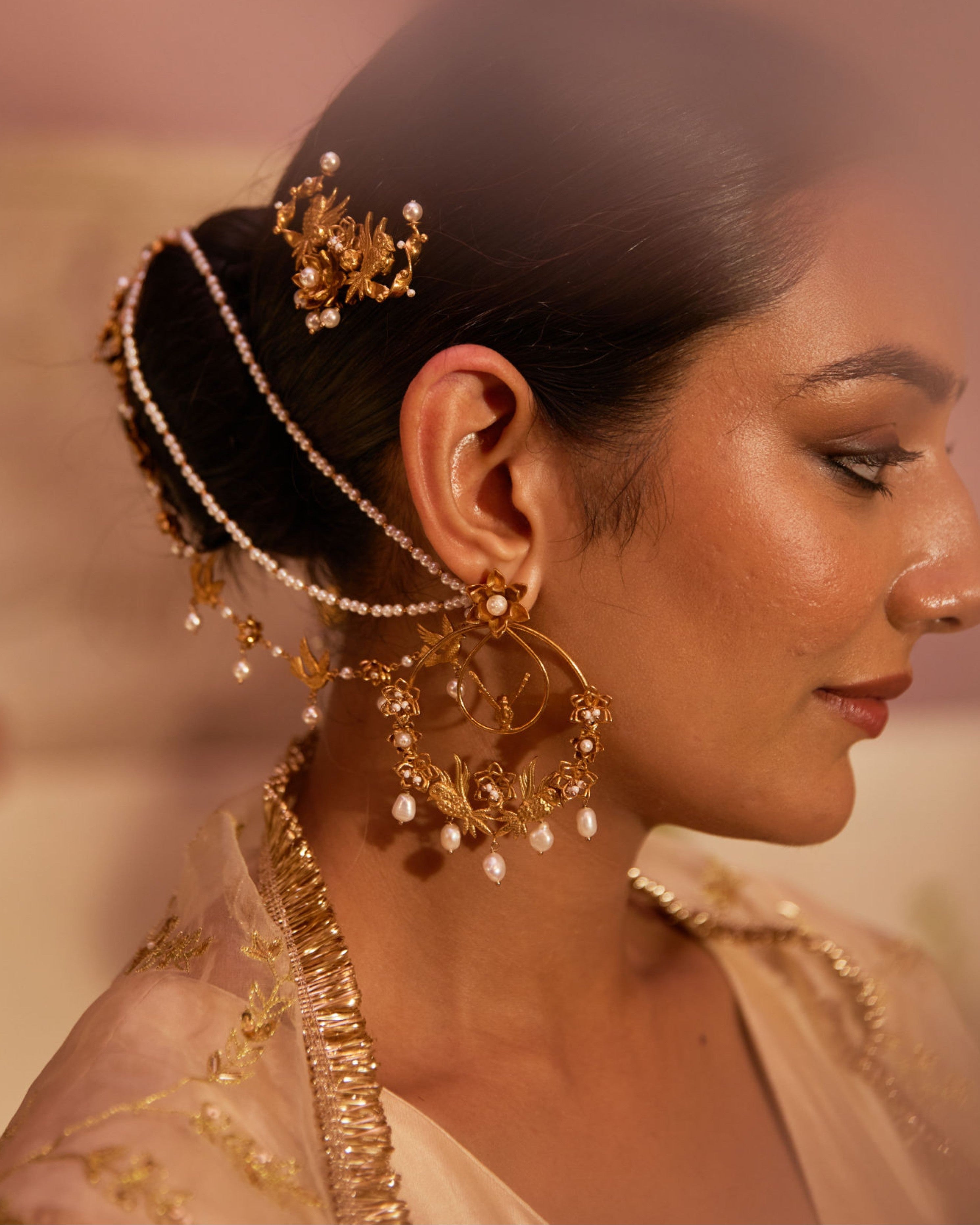 Udatee Chidiya Ear-chain