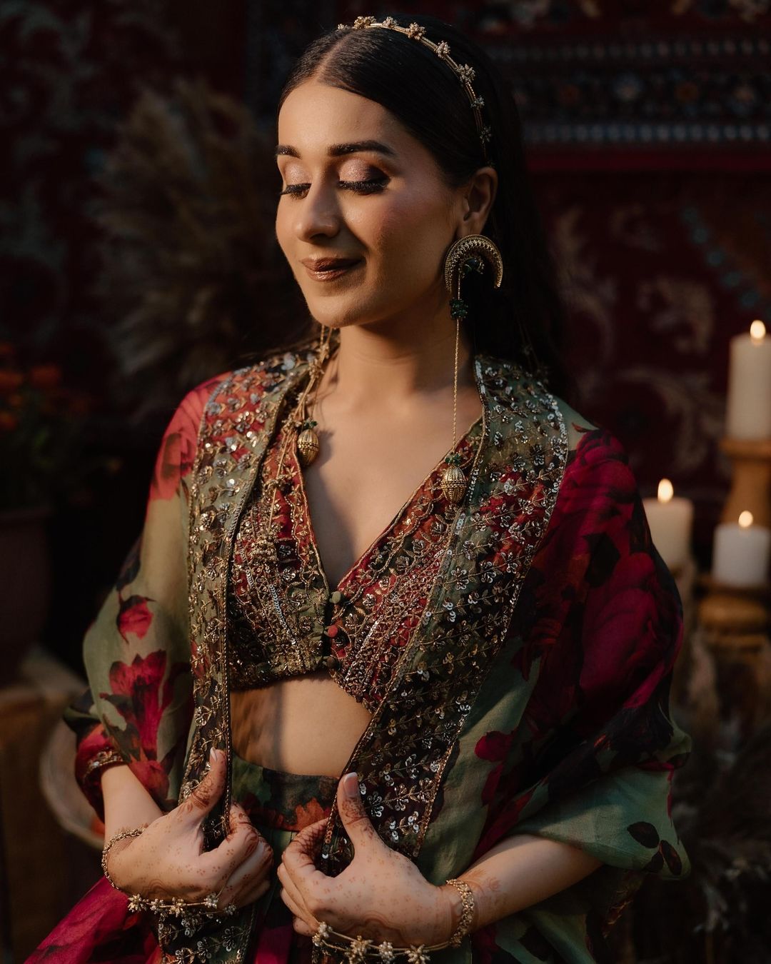 Chand Raag Detachable Earrings