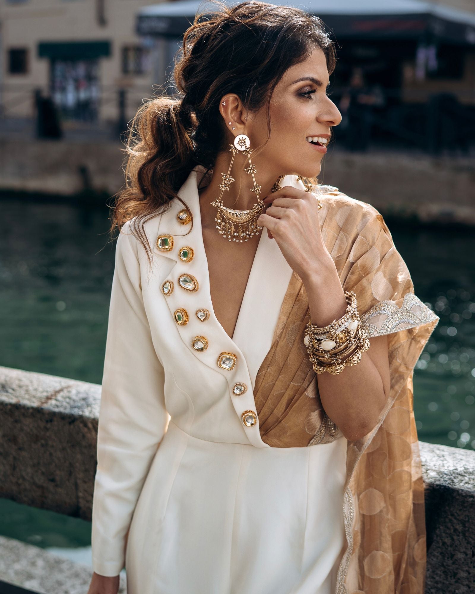 Basra Rattan Bangle Set (Set of 6)