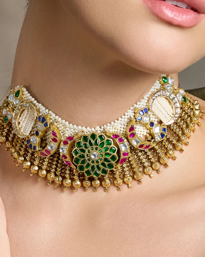 Majestic Gemwoven Splendor Necklace & Set