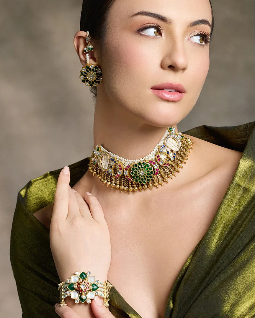 Majestic Gemwoven Splendor Necklace & Set