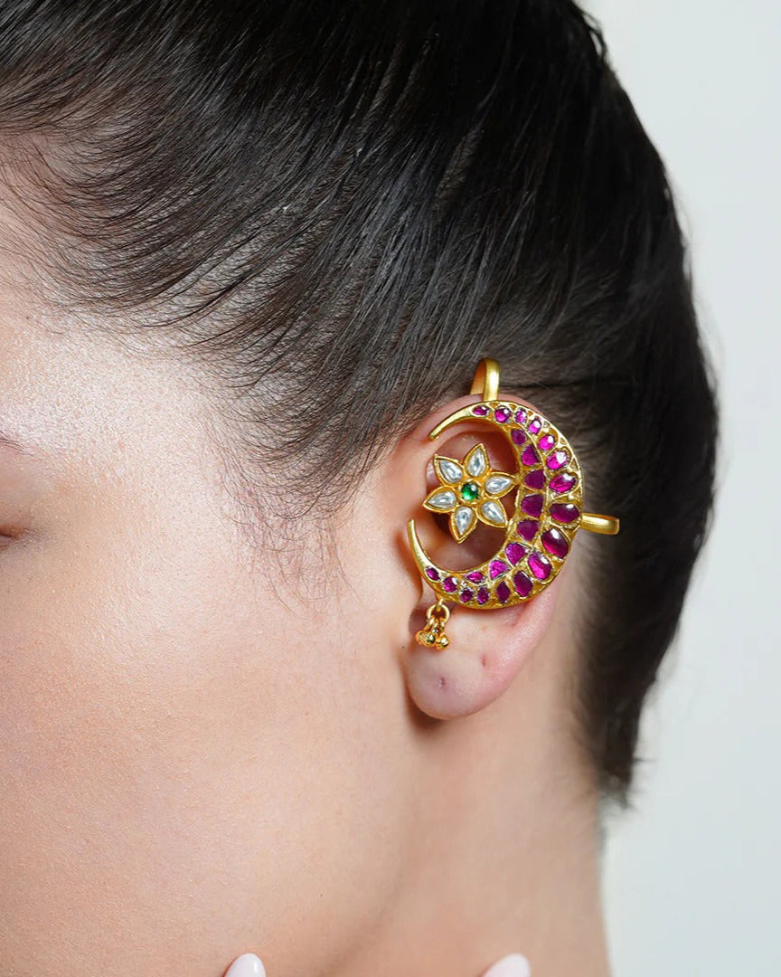 Moonverra Stud Ear Cuffs