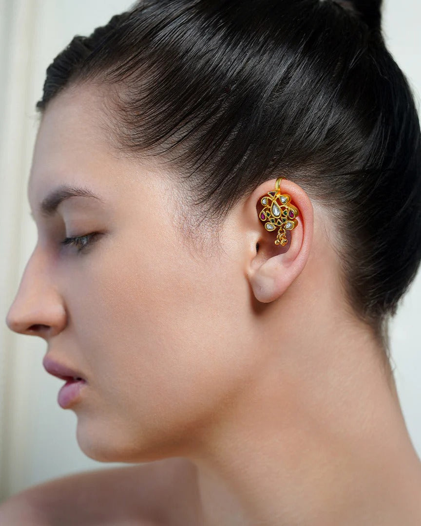 Swarnika Stud Ear Cuffs
