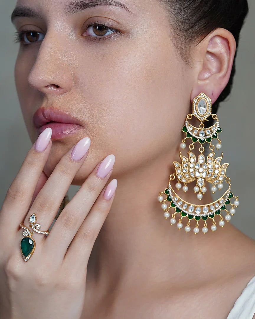 Chandbali Pearl Cascade