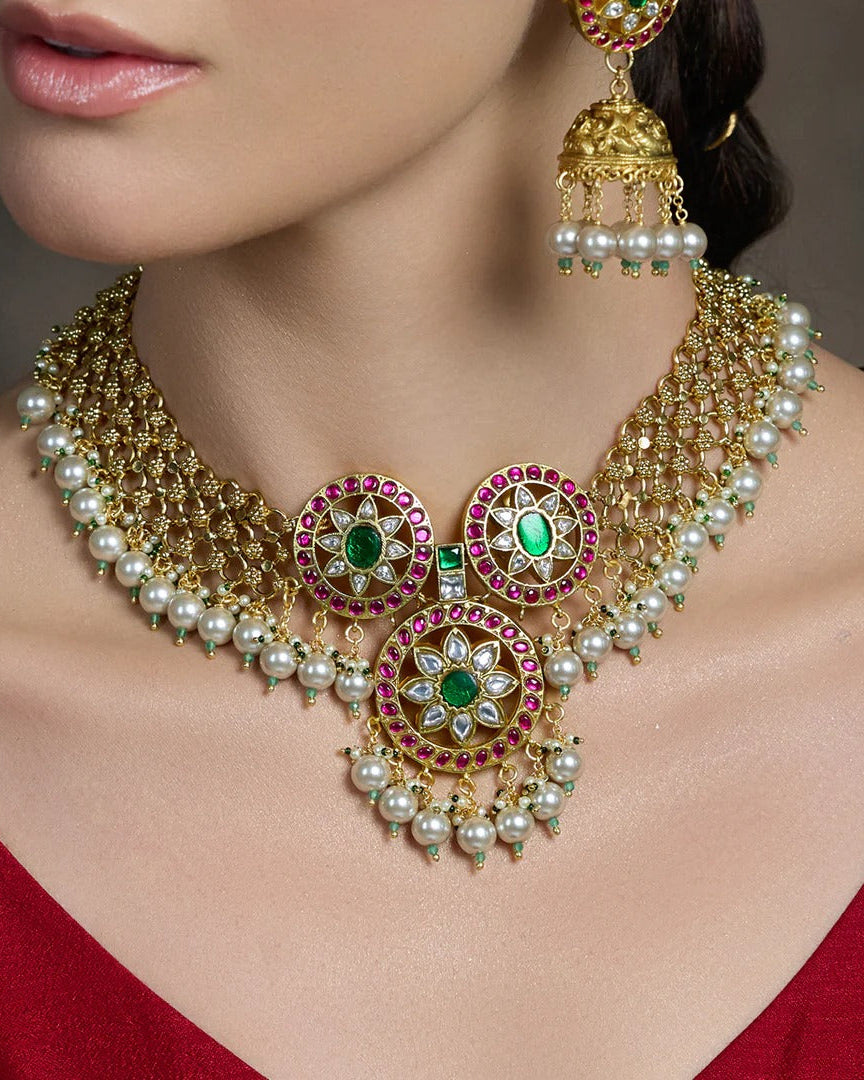 Meher Malika Bridal Necklace & Set