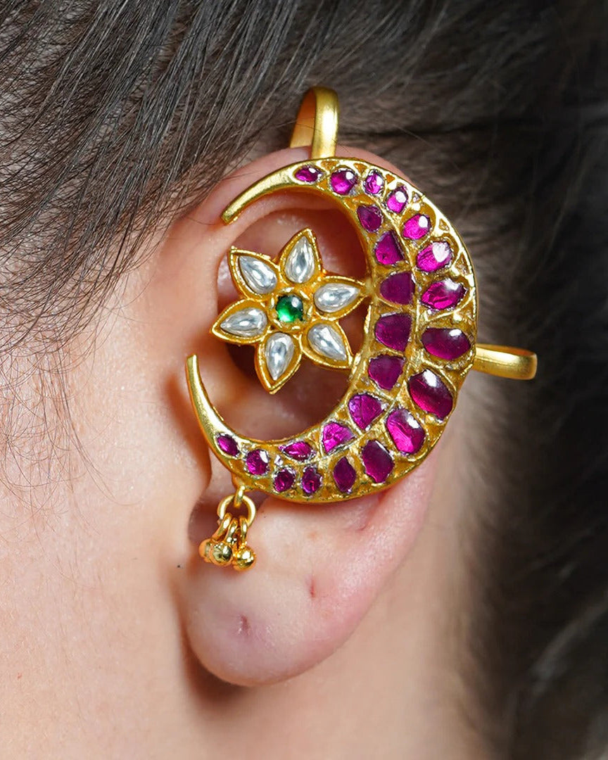 Moonverra Stud Ear Cuffs