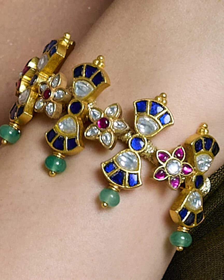 Regal Sparkle Temple Bracelet