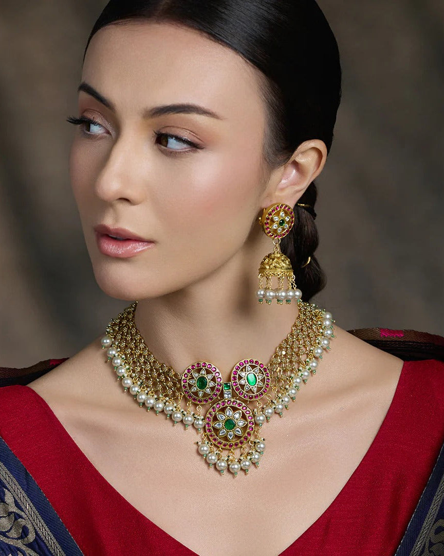 Meher Malika Bridal Necklace & Set