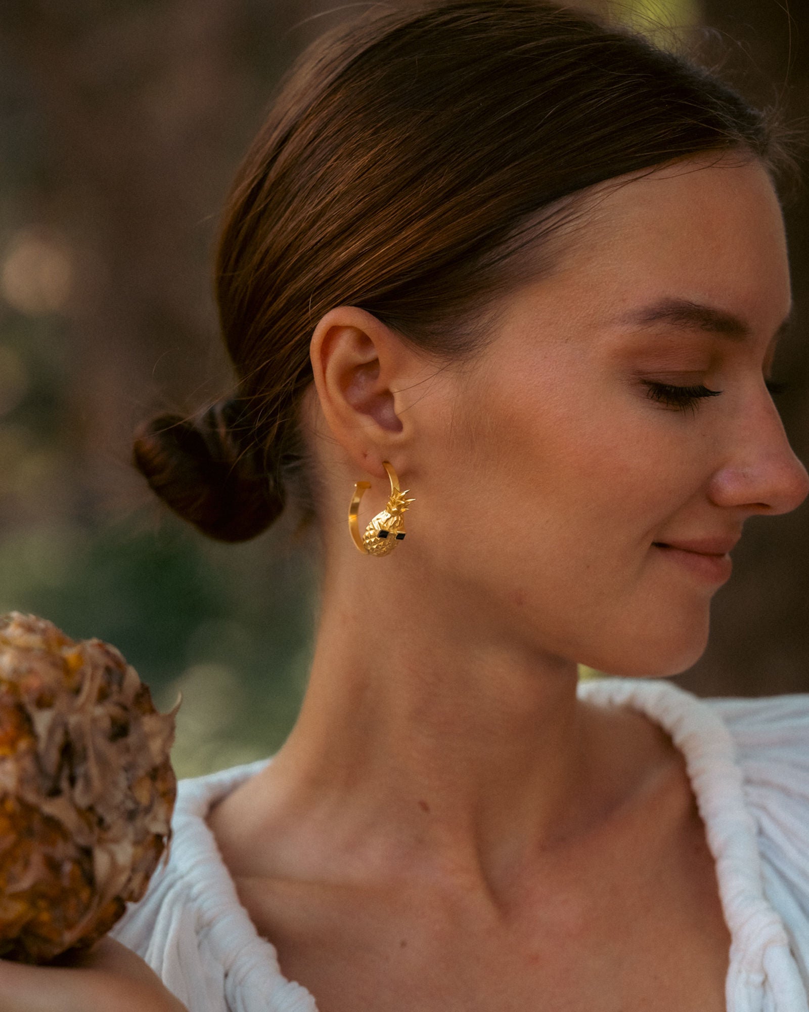 Pineapple Dude Hoops