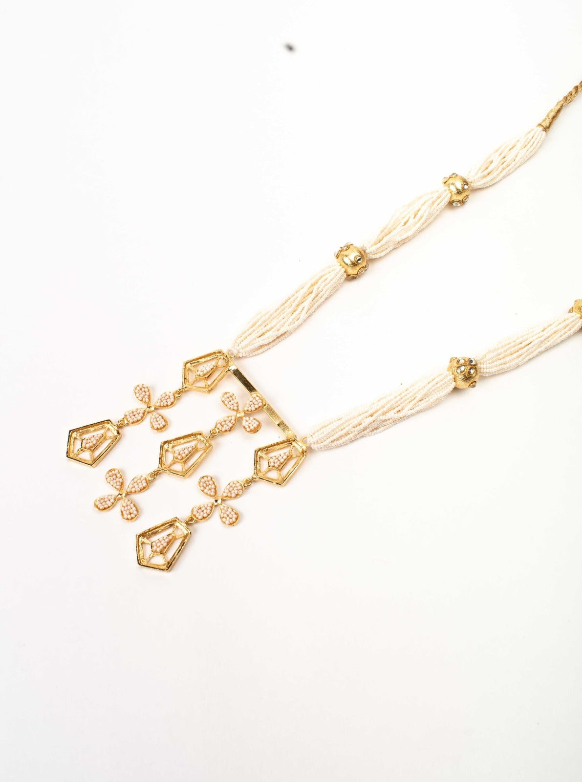 Amama,Floral Lantern Necklace