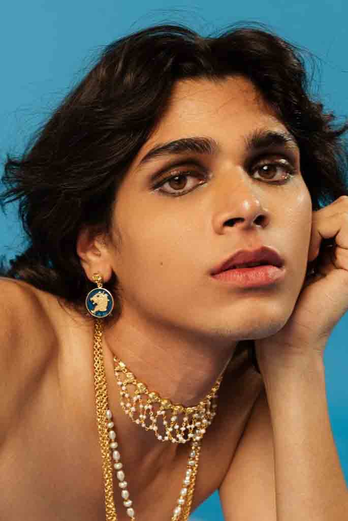 Lavish Leo Earrings Amama