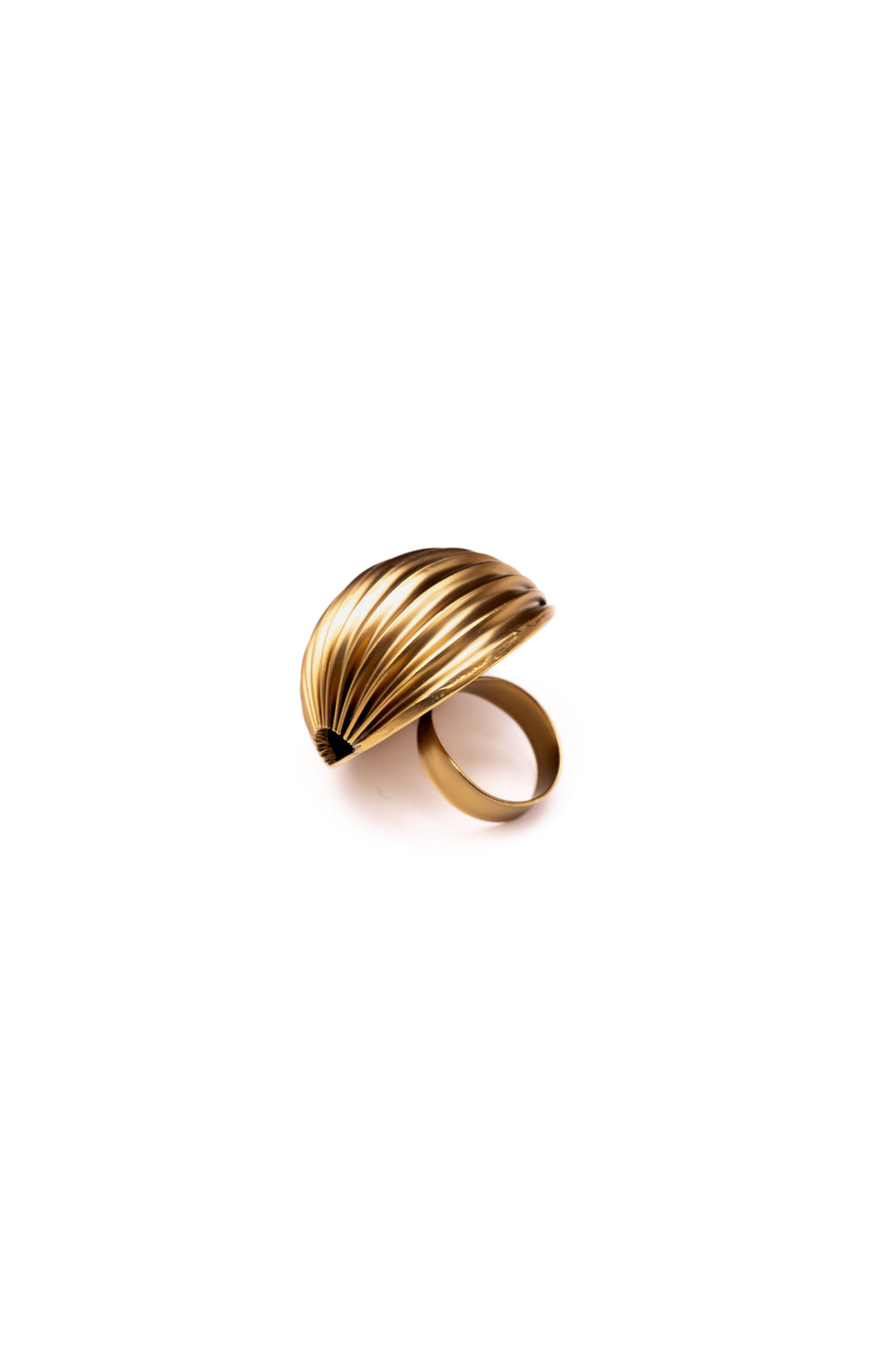 Amama,Maxima Ring In Gold Graphite