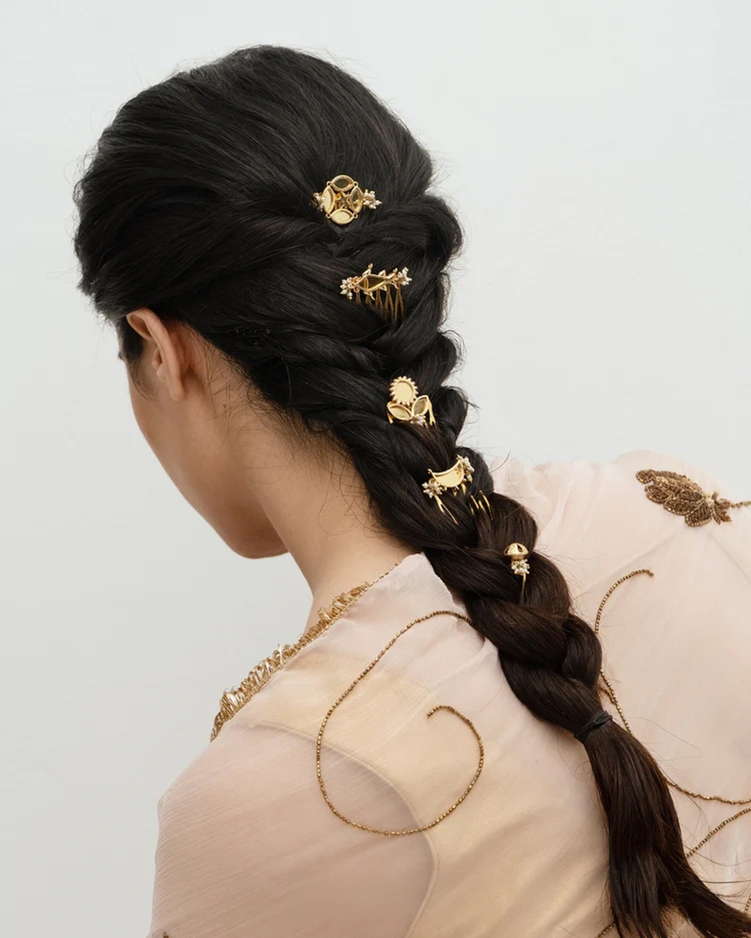 Darpan Meen Hairpins (Set Of 5)