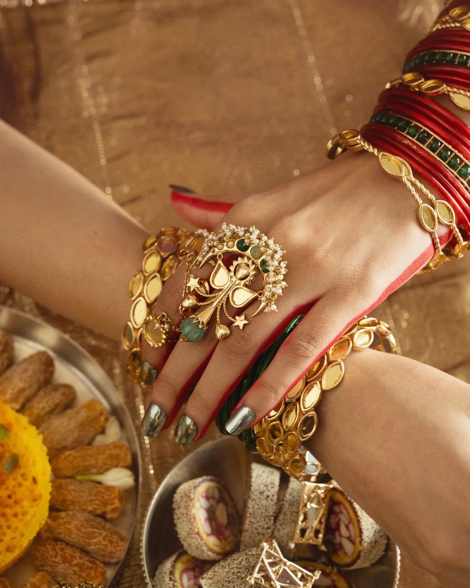 Guldasta Zamrud Ring