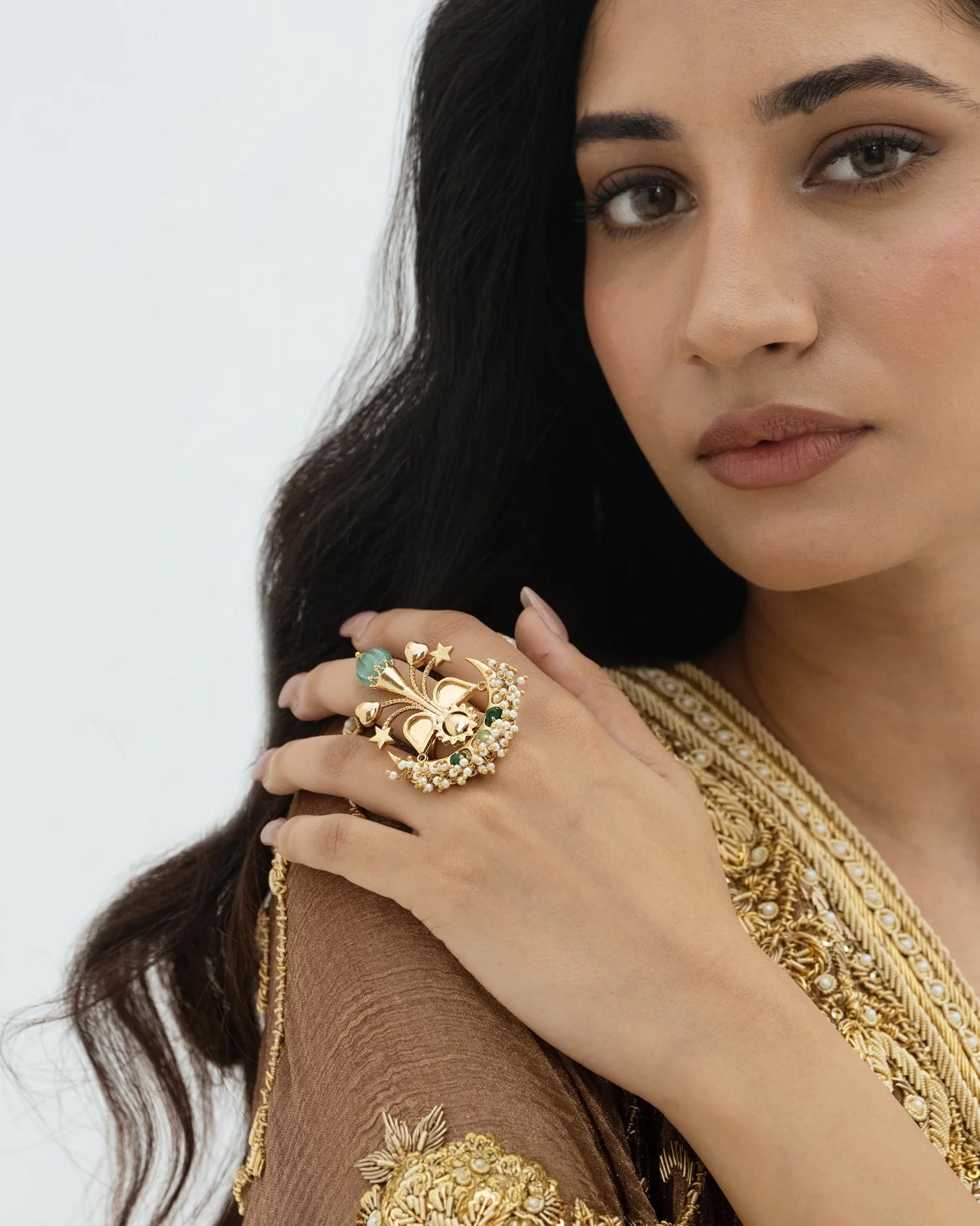 Guldasta Zamrud Ring