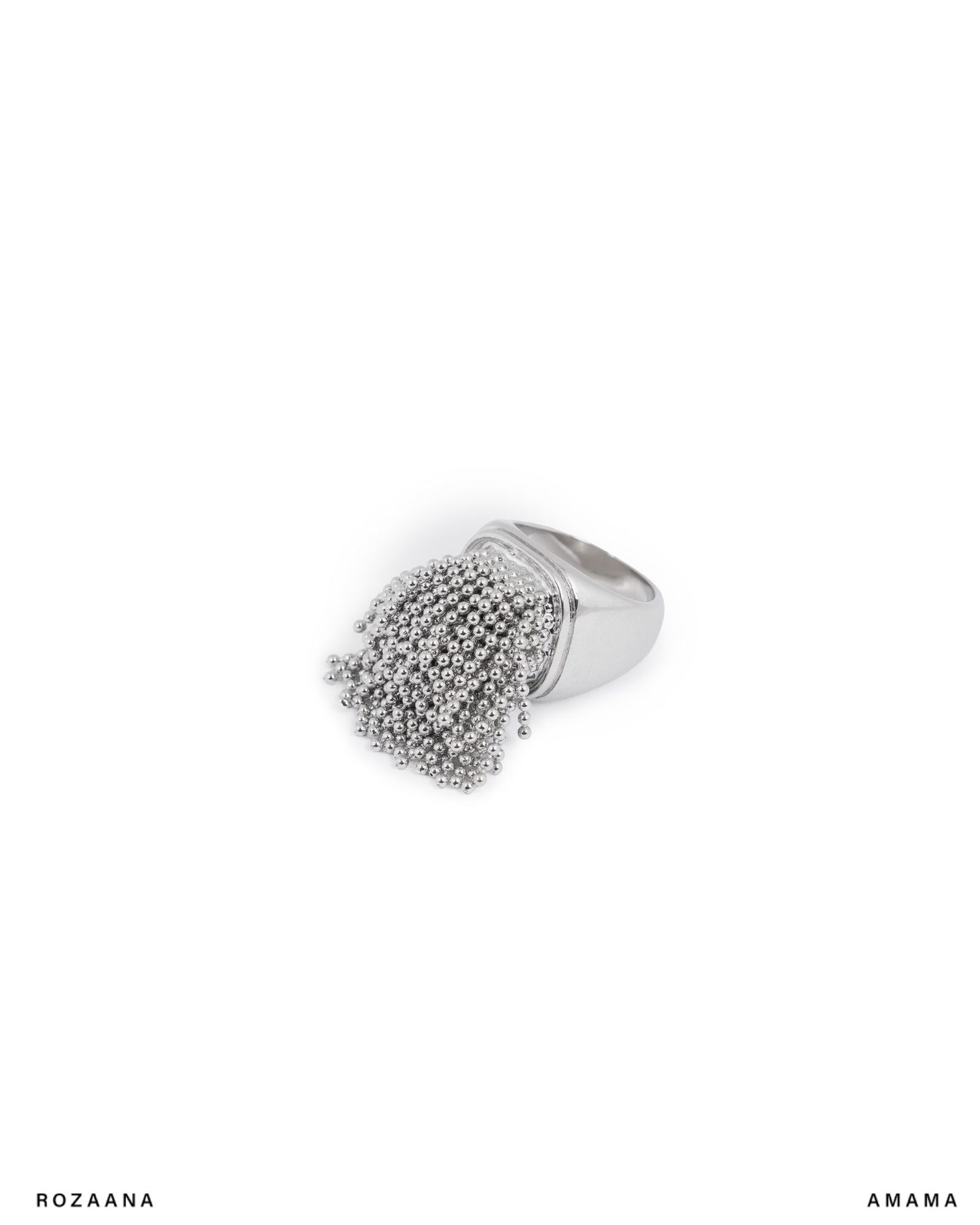 Lina Ring in Chrome